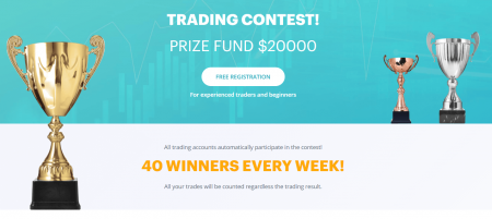 Raceoption Trading Contest - Prêmio de $ 20.000